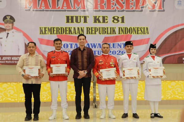 Malam Resepsi Kemerdekaan di Sawahlunto Jadi Ajang Apresiasi Paskibraka