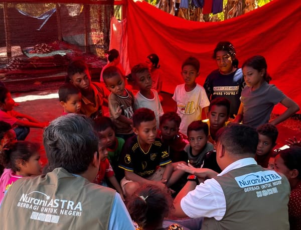 Nurani Astra Bangun 7 Posko Bantuan bagi Masyarakat Terdampak Gempa Bumi di Nusa Tenggara Timur