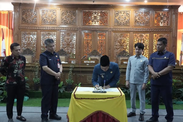 Rapat Paripurna DPRD Kuansing Setujui Ranperda Pertanggungan Jawaban APBD 2025
