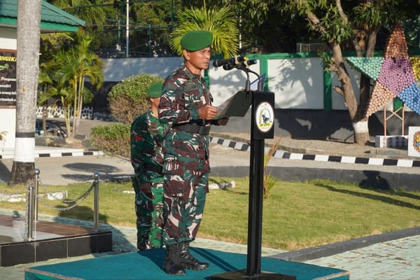 Upacara Bendera Menjadi Titik Awal Penguatan Disiplin Prajurit Kodim 1425/Jeneponto