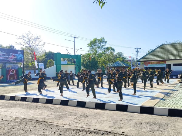 Ketangguhan Dibentuk dari Latihan, Kodim 1425/Jeneponto Terus Asah Kemampuan Bela Diri Prajurit