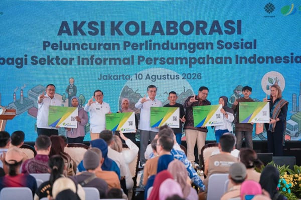 Sebanyak 4.000 Pekerja Pemilah Sampah di Bantargebang Dapat Perlindungan