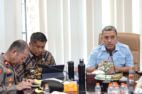 Bupati Jeneponto Pimpin Rapat Forkopimda