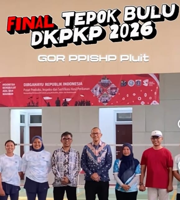 Tepok Bulu DKPKP DKI 2026 Adu Smash Eratkan Silaturahmi di Bulan Kemerdekaan