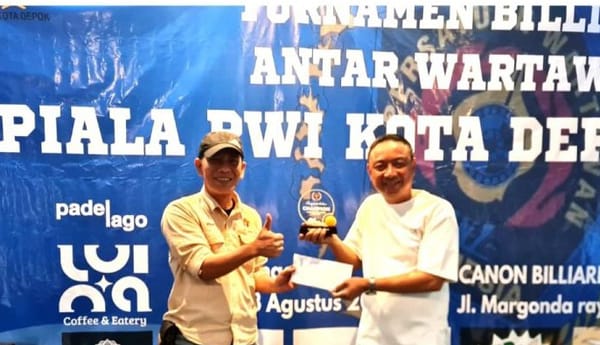 PWI Kota Depok Gelar Turnamen Biliar