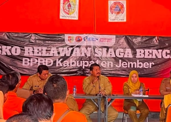 Penguatan Disiplin dan Sinergi Internal BPBD Jember Melalui Apel Ruangan