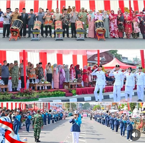 Semarakkan HUT Kemerdekaan RI Ke-81, Pemko Bukittinggi Gelar Pawai Alegoris