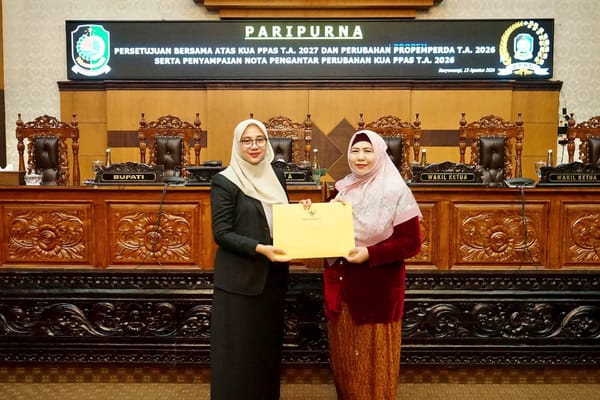 Pemkab Banyuwangi dan DPRD Setujui KUA-PPAS 2027