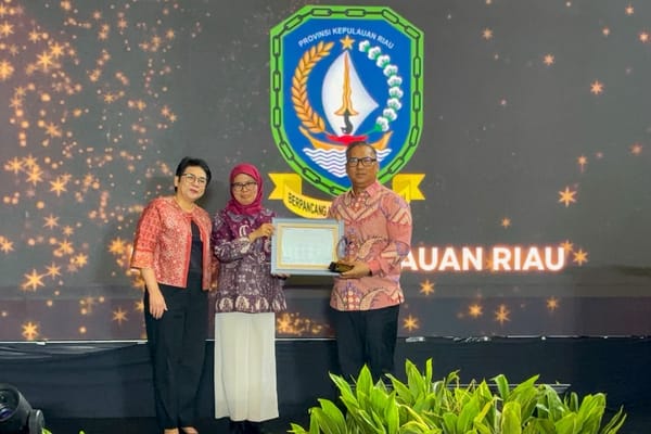 Pemprov Kepri Raih Penghargaan dari LKKP dengan Kinerja Penuh