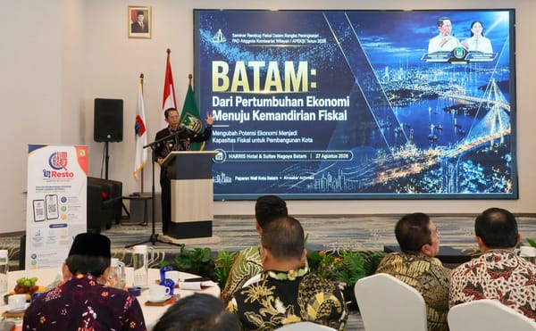 Batam Perkuat Strategi Fiskal Melalui Pertumbuhan ekonomi dan Sinergi Pembangunan