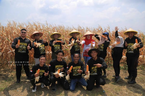 Panen Raya Jagung, Petani Gen Z  modern Berbasis Tehnologi