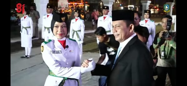 Gubernur Kepri Kukuhkan  Paskibraka Tingkat Provinsi Kepri Tahun 2026