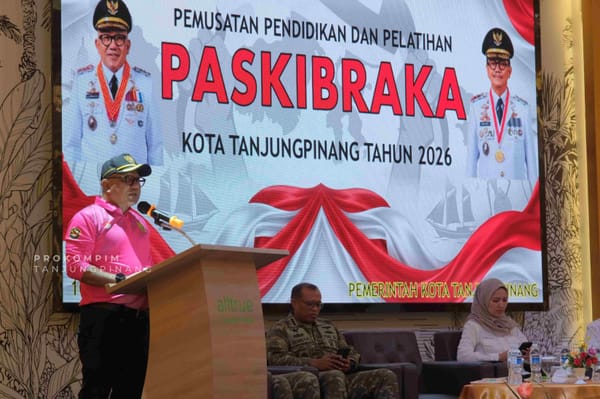 56 Calon Paskibraka Tanjungpinang Digembleng, 13 Wakili Kepri dan Nasional