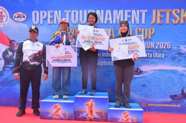Prajurit Kodaeral III Sabet Juara Kejuaraan Jetski Piala Panglima TNI Cup 2026