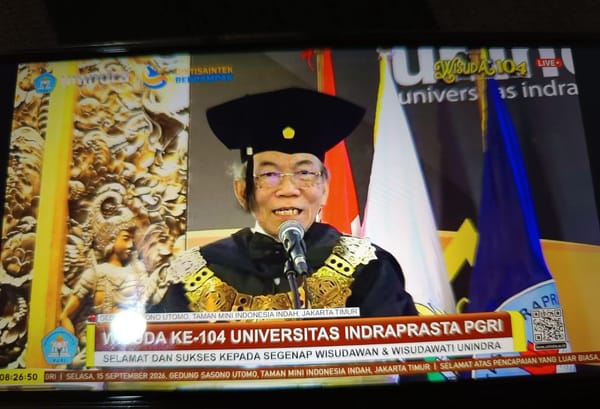 Wisuda ke-104 Unindra: Di Tengah Tekanan Ekonomi, Kampus Diminta Tetap Adaptif