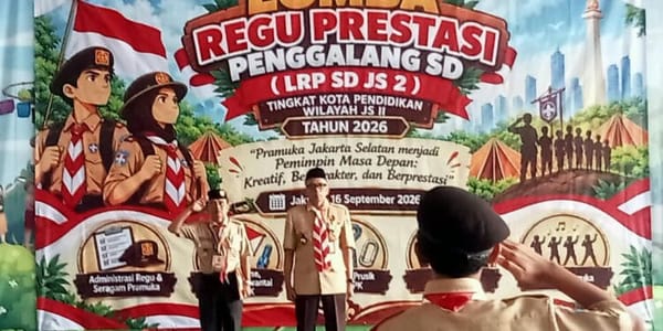 Lomba Regu Prestasi Penggalang Untuk Menguji Ketrampilan Kepramukaan