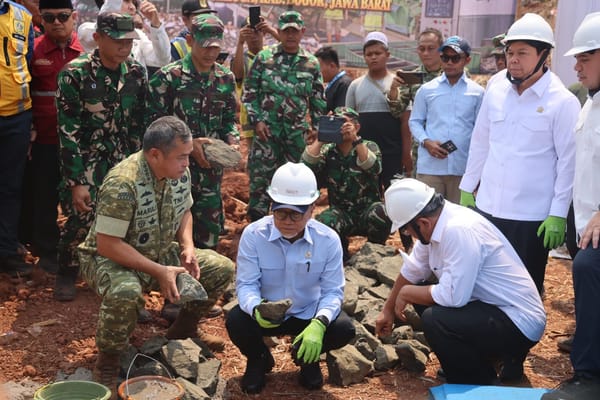 Menteri Koordinator Bidang Pangan Mengapresiasi Keterlibatan TNI dalam Penanganan Sampah di Galuga