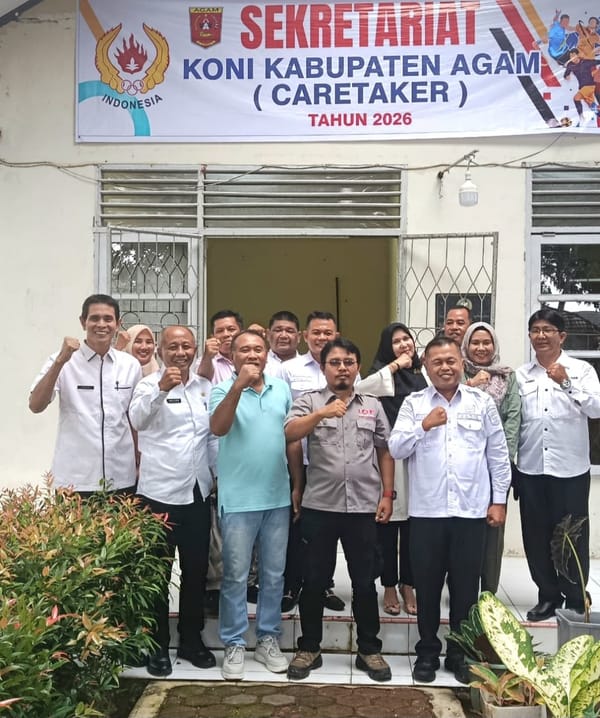 SK 131 Berakhir, SK 144 Terbit: Revdi Digantikan Syahindra Sebagai Ketua Caretacer KONI Agam