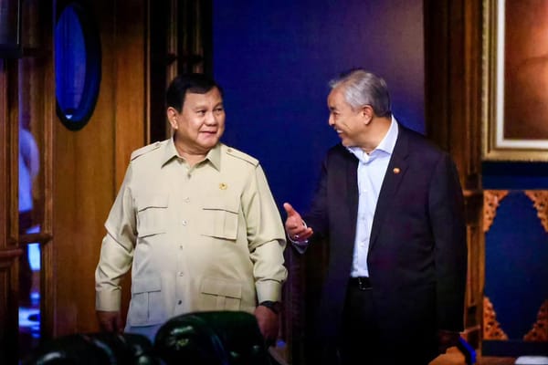 Presiden Prabowo Subianto Terima Kunjungan Wakil Perdana Menteri Malaysia