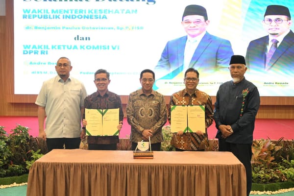 Kolaborasi Lintas Sektor Perkuat Layanan Kesehatan di Sumbar
