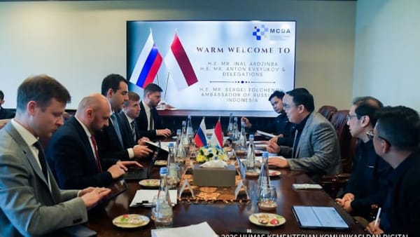 Indonesia-Rusia Jajaki Kerja Sama Satelit dan AI