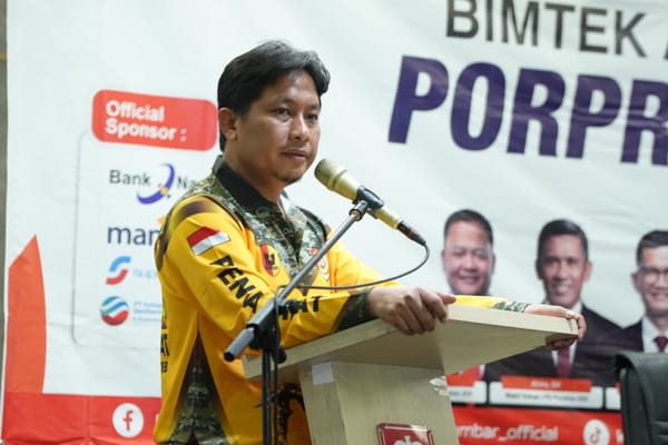 Ketua KONI Sumbar Imbau KONI Kabupaten dan Kota, Segera Selesaikan Pendaftaran Porprov XVI