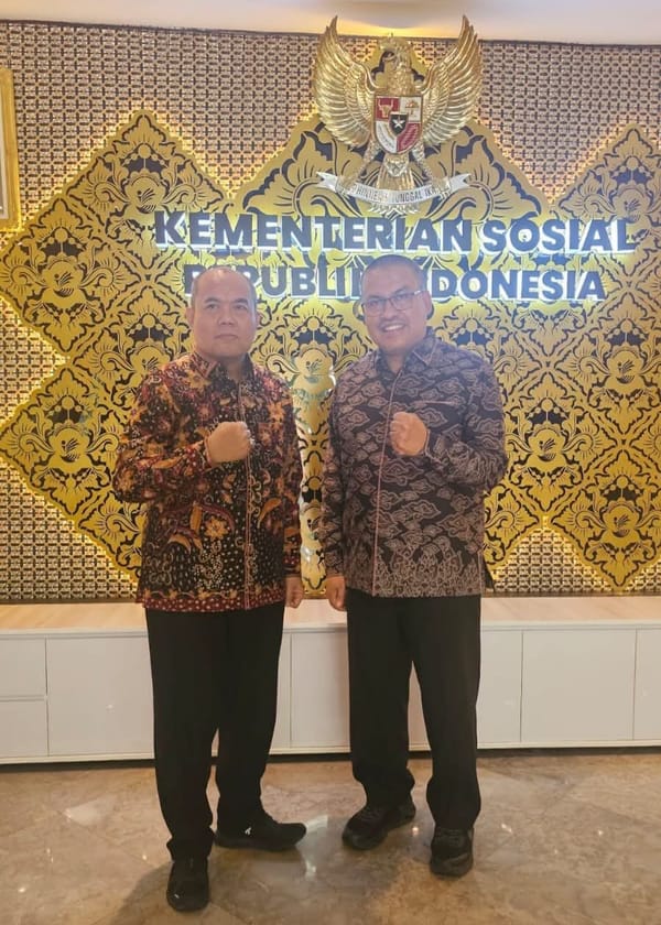 Perkuat Mutu Kesiapsiagaan Bencana Lewat Aplikasi Sapilin, Sekda Sumbar Temui Dirjen Linjamsos