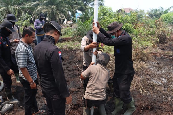 Polda Kalbar Kebut Bangun 98 Sumur Bor, Andalkan Pasokan Air untuk Perang Lawan Karhutla