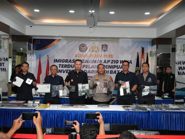 31 WNA Malaysia dan Taiwan Ditangkap di Pontianak Terkait Scamming