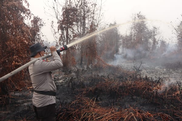 Polres Ketapang Uji X-FIRE untuk Jinakkan Bara Gambut, Cegah Karhutla Muncul Kembali