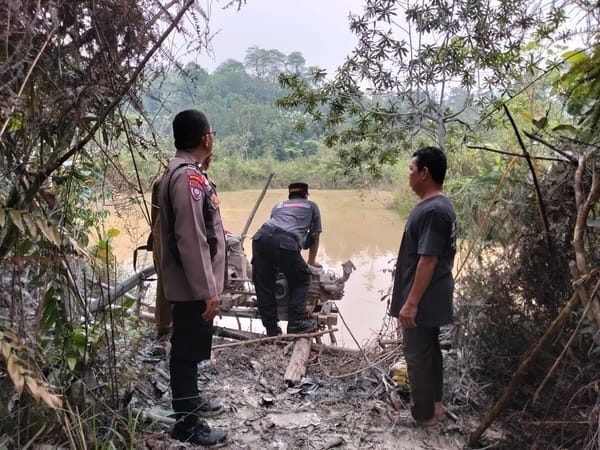 Penertiban PETI di Landak, Polisi Gandeng Tokoh Adat Jaga Lingkungan