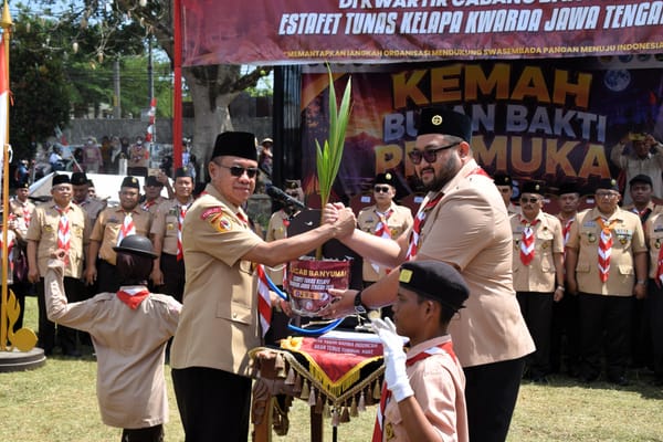 Estafet Tunas Kelapa 2026 Berlanjut dari Purbalingga ke Banyumas