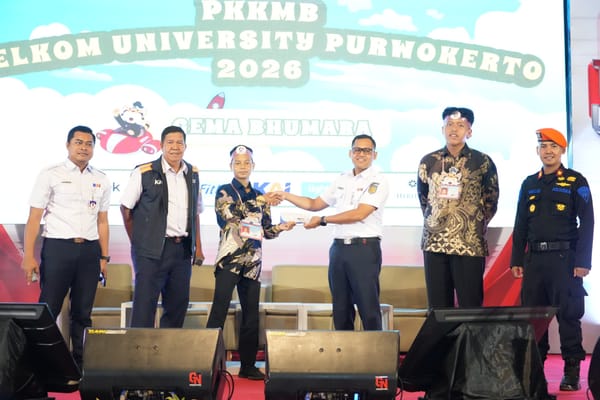 KAI Daop 5 Kenalkan Dunia Perkeretaapian kepada Mahasiswa Baru Telkom University Purwokerto
