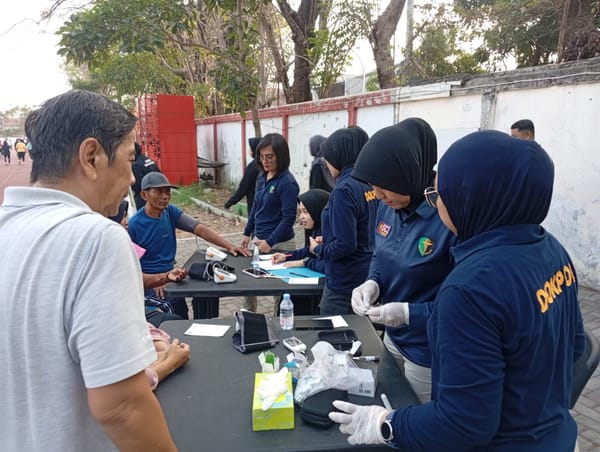 Datang untuk Olahraga, Edy Pulang Membawa Catatan Kesehatan