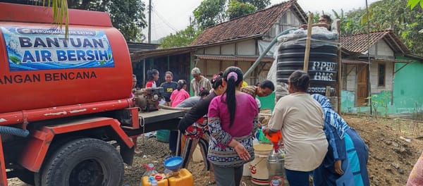 Kekeringan Meluas, BPBD Banyumas Salurkan 3,6 Juta Liter Air Bersih