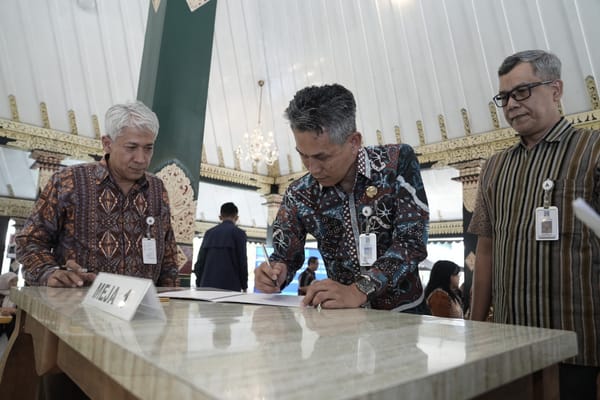 Pejabat Pemkab Sleman Tandatangani Kontrak Kinerja