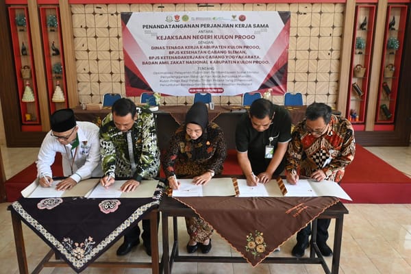Kejari Kulon Progo Gandeng Sejumlah Lembaga Bentuk BLK Adhyaksa Mandiri