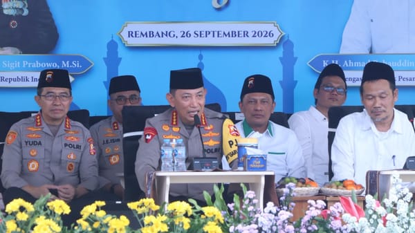 Ngaji Kebangsaan Bersama Gus Baha, Kapolri Tekankan Keimanan sebagai Landasan Pengabdian
