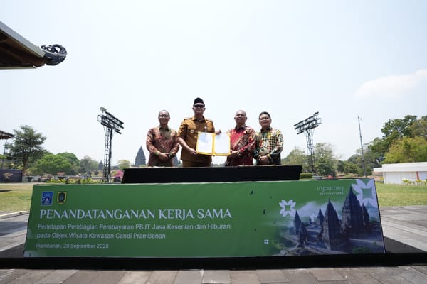 Pemkab Sleman dan Klaten Sepakati Pembagian Pajak Candi Prambanan