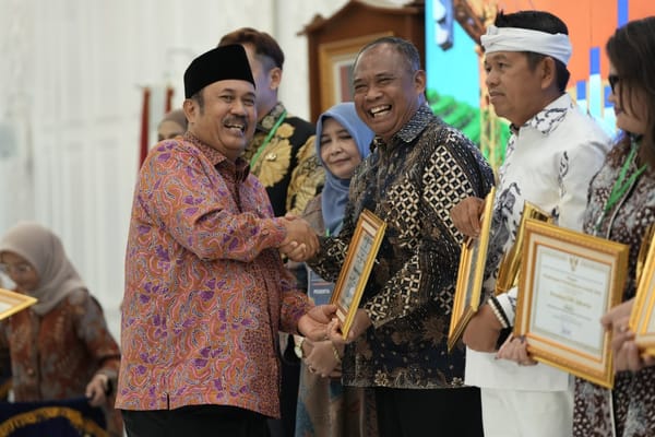 Kabupaten Sleman Raih Kabupaten Terbaik 5 Penghargaan Pembangunan Daerah Bappenas Tahun 2026