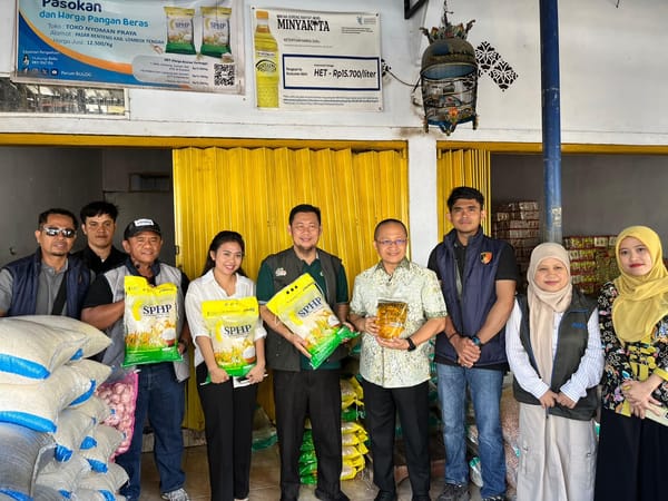 BULOG NTB Pantau Pasar Renteng Lombok Tengah, Pastikan Stok Beras Aman