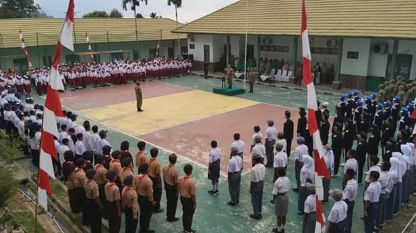 Tanamkan Disiplin Pelajar: Kodim 1803 Fakfak Gelar Lomba PBB