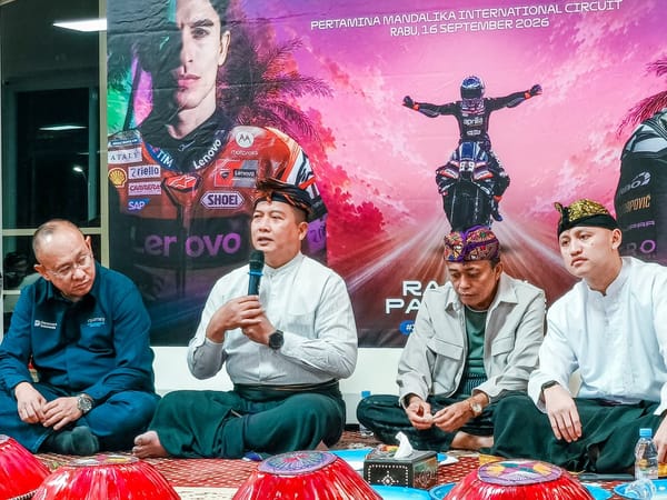 Betabeq Jadi Simbol Doa, Restu, dan Keselamatan jelang MotoGP