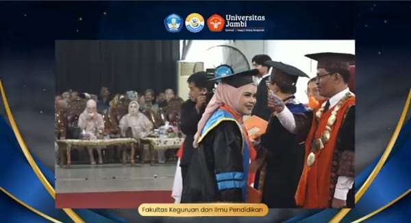 Wisuda Ke- 126, Gubernur Jambi Apresiasi UNJA Yang Berhasil Cetak SDM Berkualitas