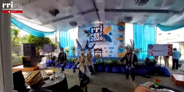 RRI Fest 2026, Wujud Kepedulian dan  Kontribusi RRI Untuk Pemprov Lampung