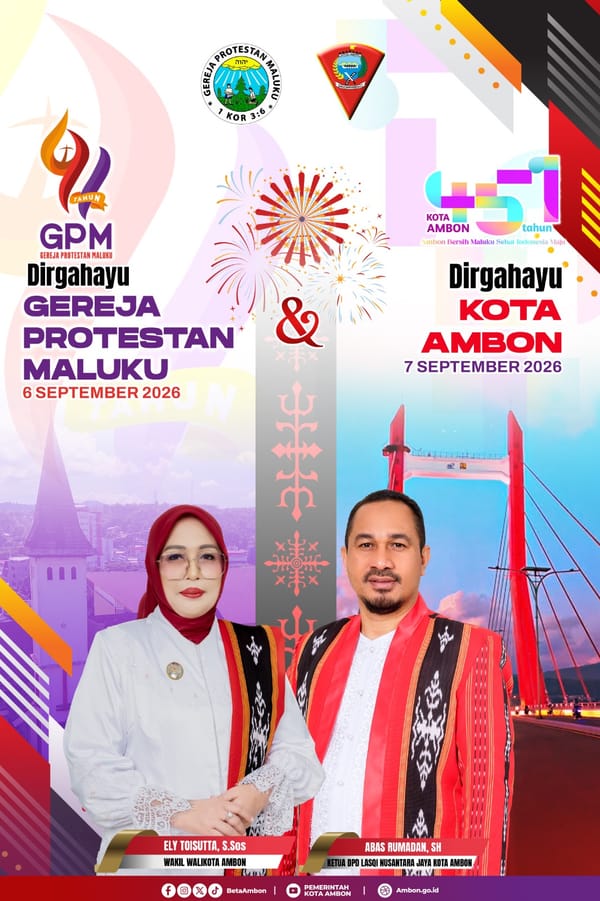 HUT KE-91 Gereja Protestan Maluku