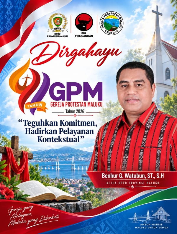 HUT KE-91 Gereja Protestan Maluku