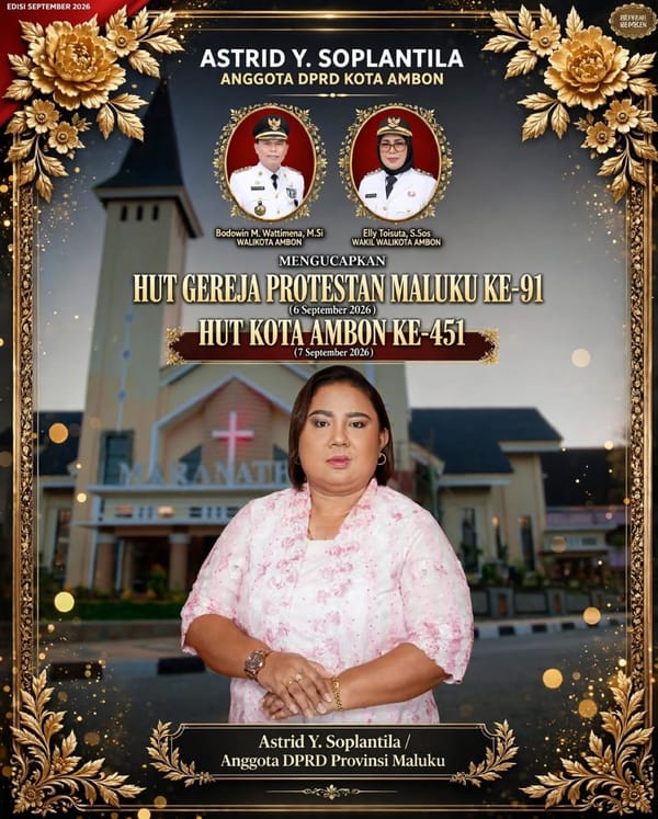 HUT Ke-91 Gereja Protestan Maluku