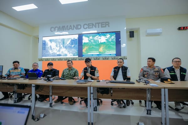 Perkuat Penanggulangan Dampak Erupsi GAK, Pemprov Lampung  Intensifkan Pemantauan & Kesiapsiagaan