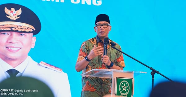 Gubernur Mirza Nilai, Fatayat NU Lampung Jadi Ruang Kaderisasi Perempuan di Lampung